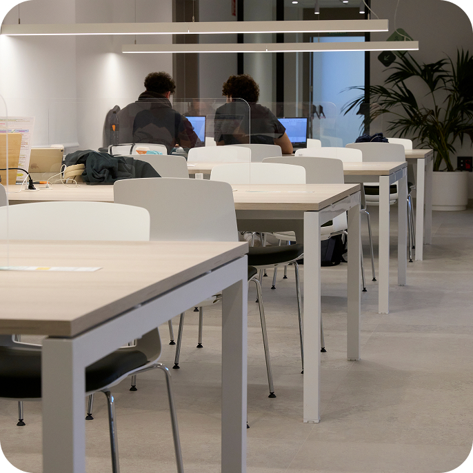 Sala de estudio CaixaLaVall