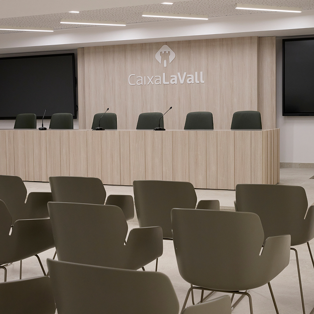 Salón actos CaixaLaVall