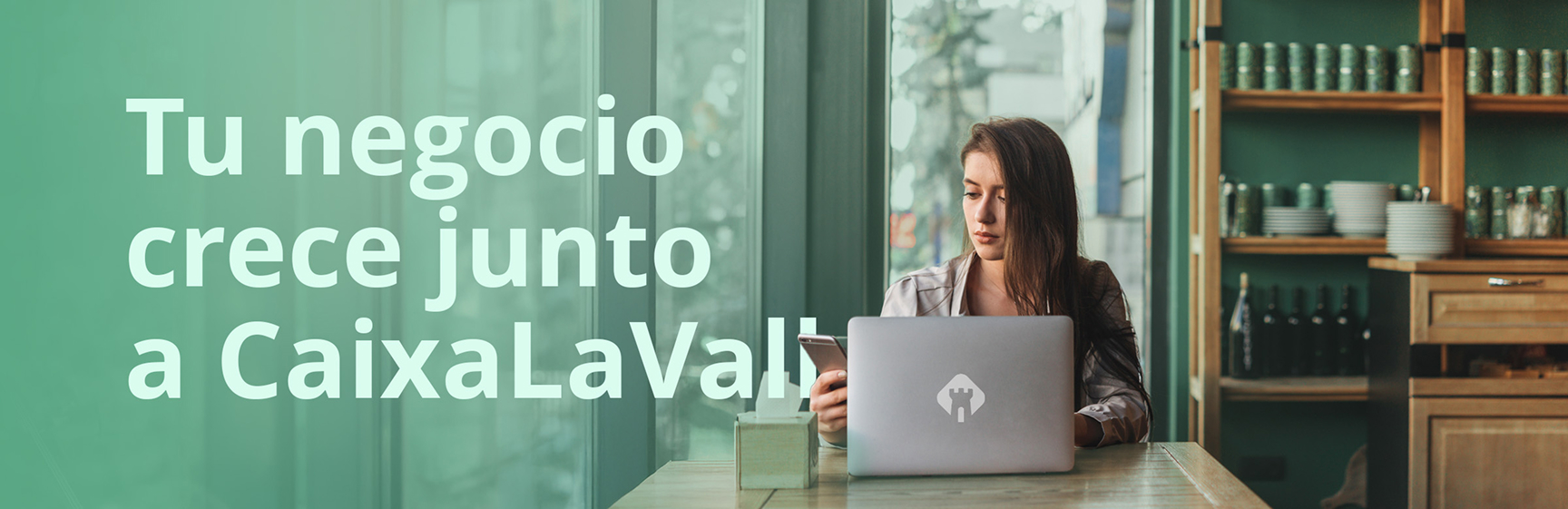 Tu negocio crece junto a CaixaLaVall