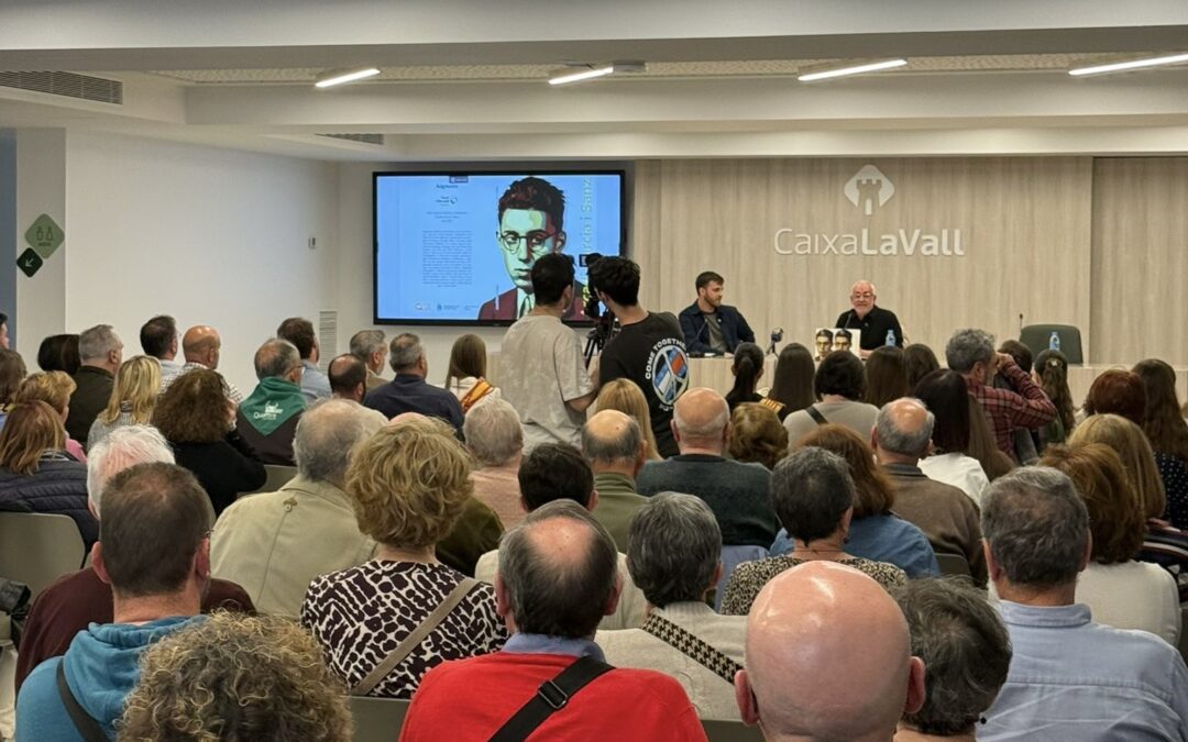 Presentación de la revista de Aigualit dedicada a Arcadi Garcia