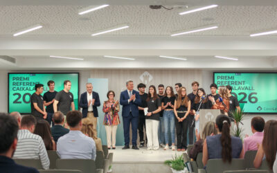 CaixaLaVall entrega el I Premi Referent a Talpa Tunneling